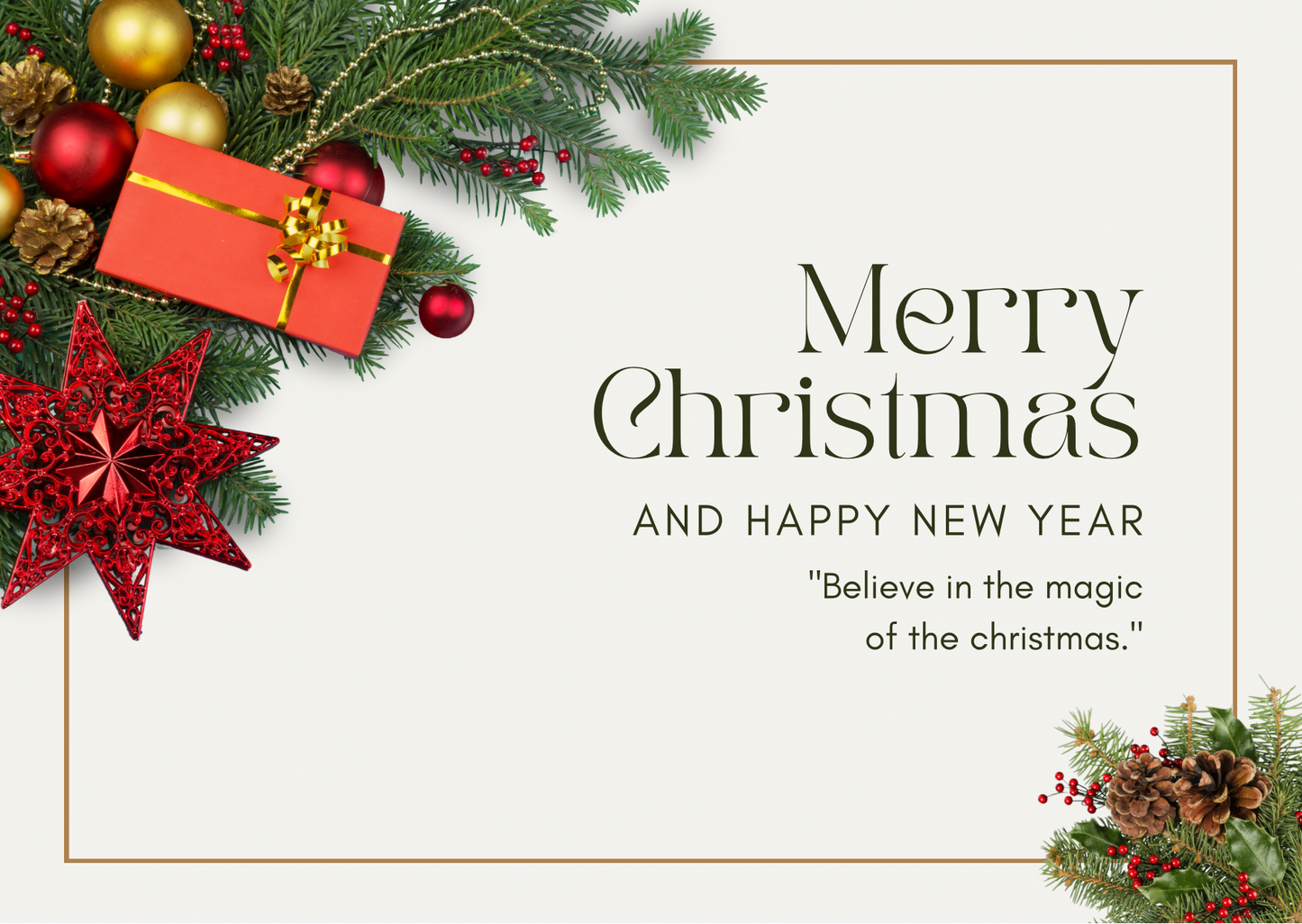 Merry Christmas Gift Card