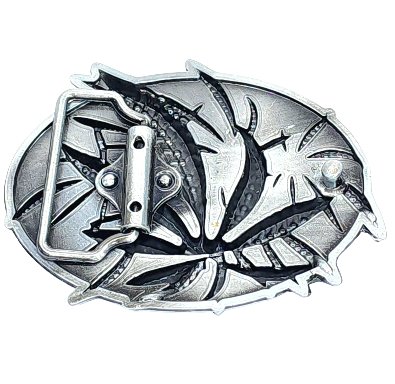 Green Leaf Belt Buckle