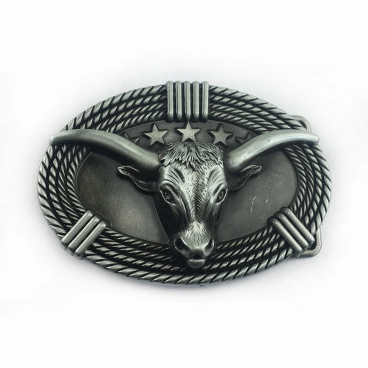 Cool Bull Metal Vintage Western Belt Buckle