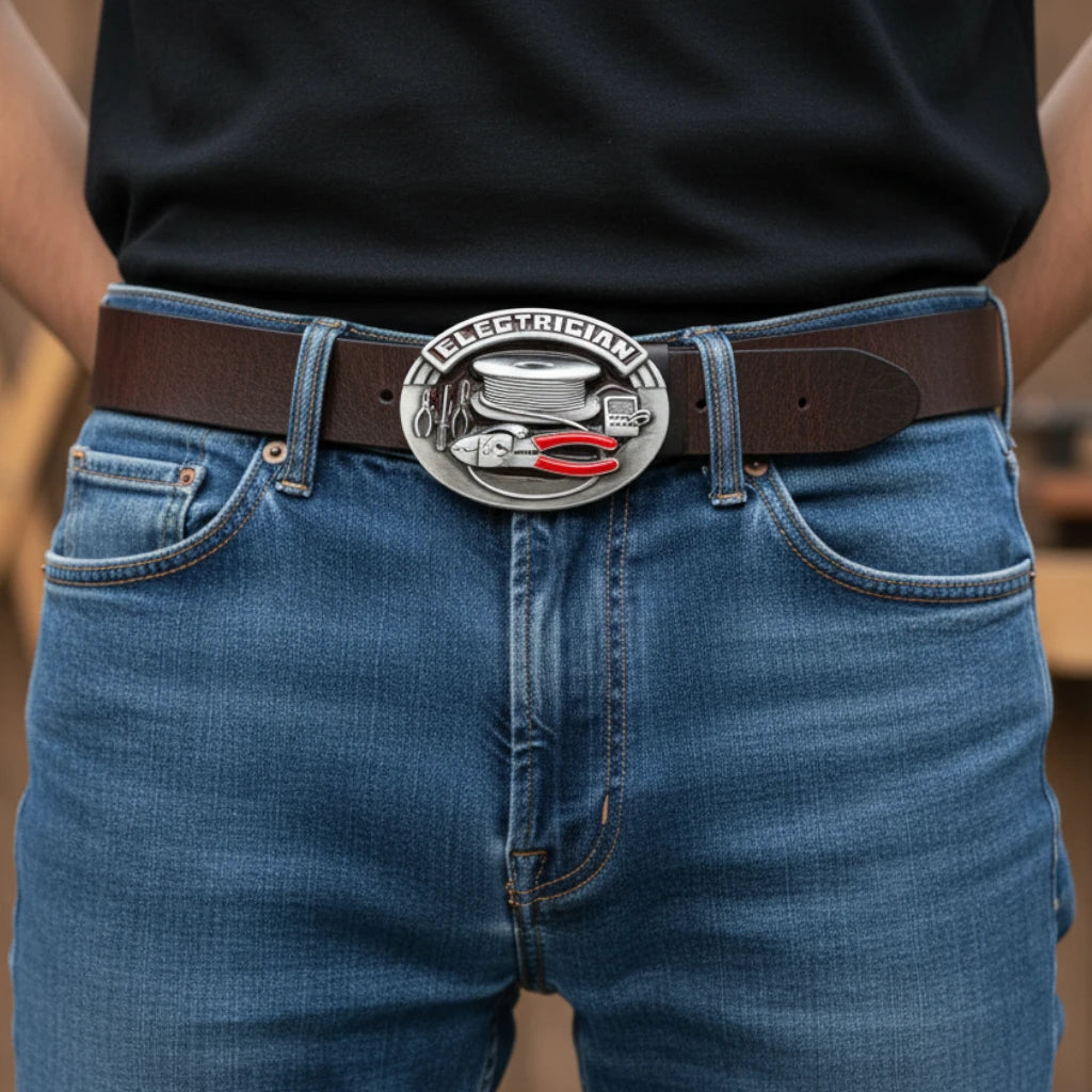 Electrician Belt Buckle