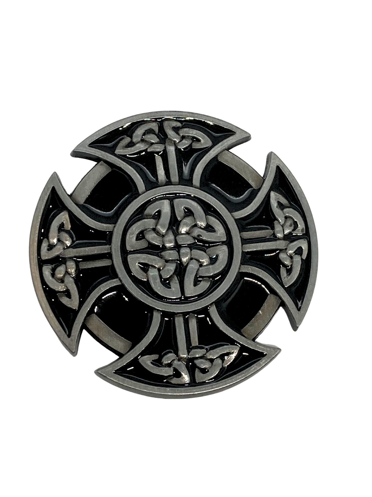 Celtic Knot Cross Belt Buckle