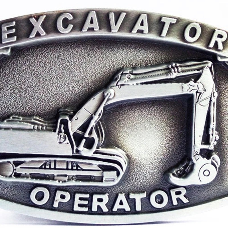 Excavator Operator Belt Buckle