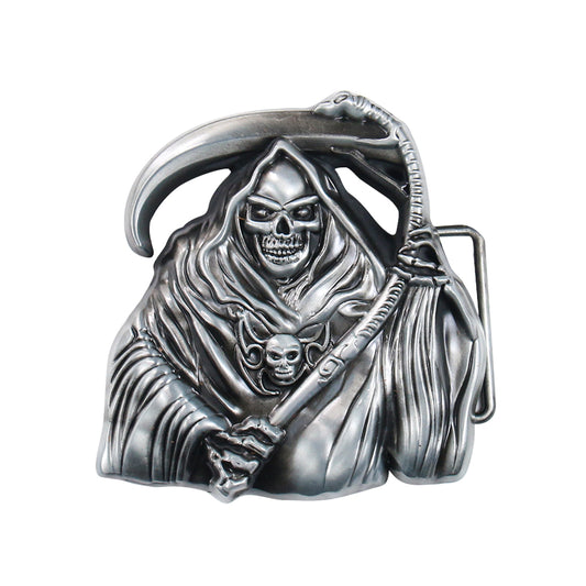 3D Grim Reaper Belt Buckle