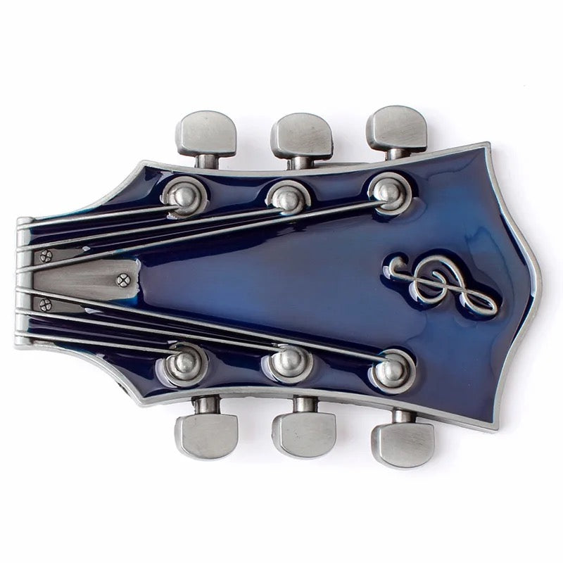 Strummer Belt Buckle - Blue